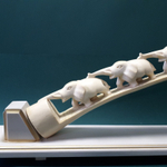 Скульптурная композиция «Слоны»