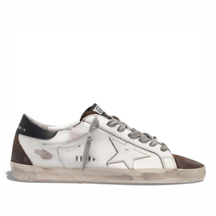 Женские Кеды GOLDEN GOOSE 'SUPERSTAR' Two-tone white and brown