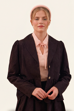 Жакет вельвет укороченный