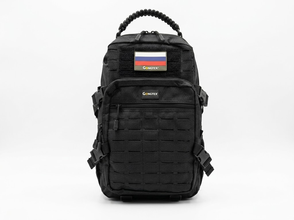 Рюкзак тактический Gongtex Hexagon 14 л Черный