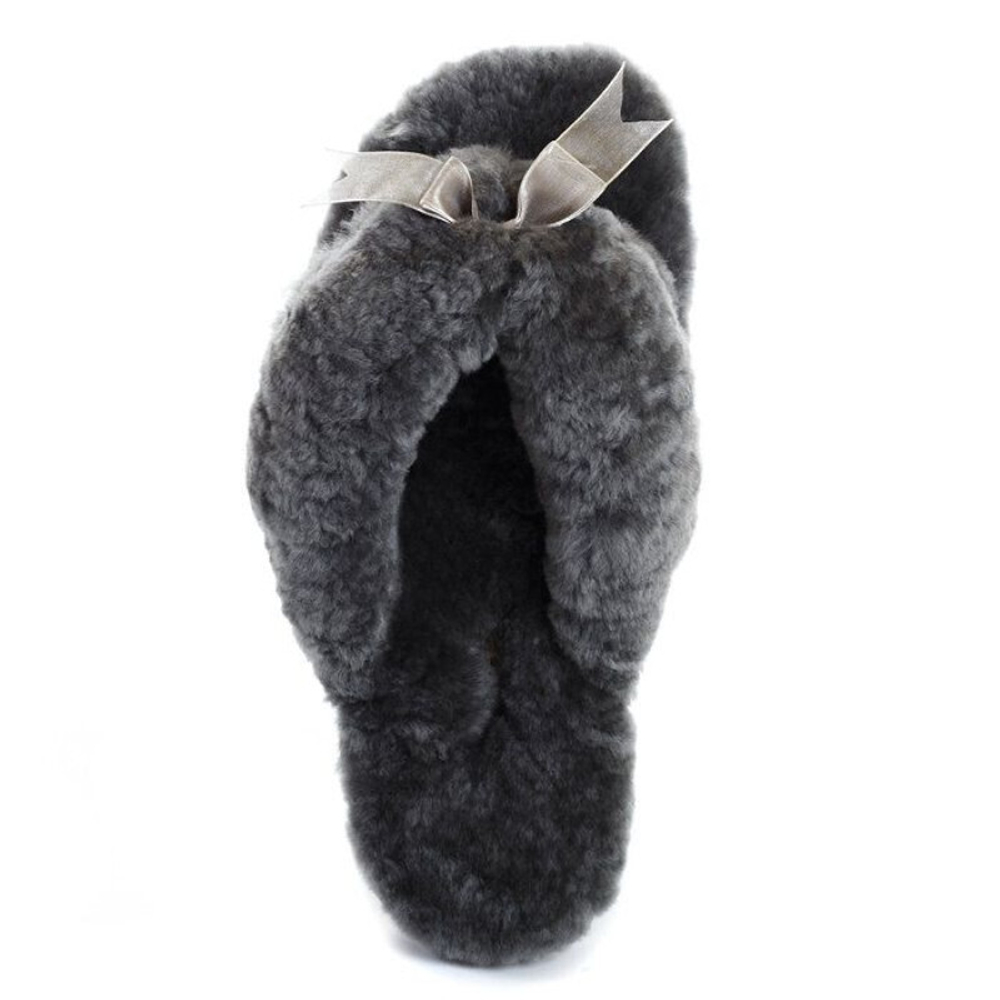 Ugg Fluff Flip Flop II — Grey