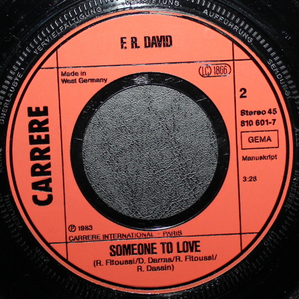 Комплект / Secret Service+Fancy+F.R. David+Blue System (4x7" Vinyl Single)