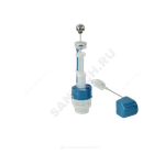 Арматура для бачка сливная/наливная АС 1/2" боковое подключение шток хром Инкоэр И-Сба-Бм-А-Ф