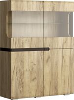 Ультра Шкаф витрина 2-х ст.малая(440)