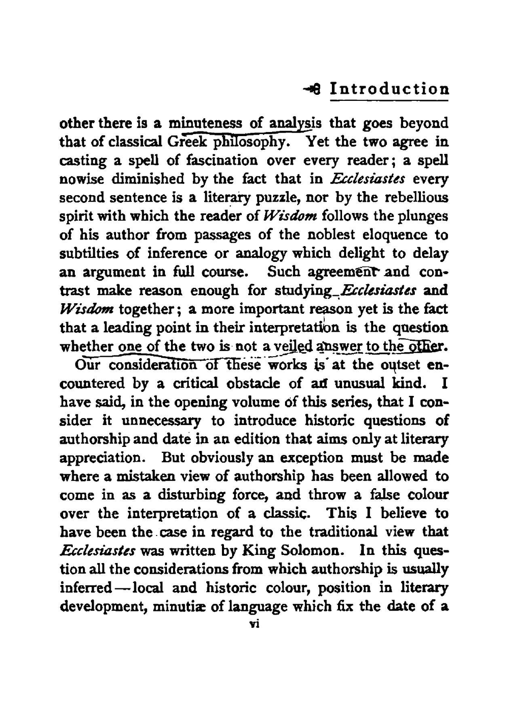 Ecclesiastes & The Wisdom of Solomon | Moulton Richard Green