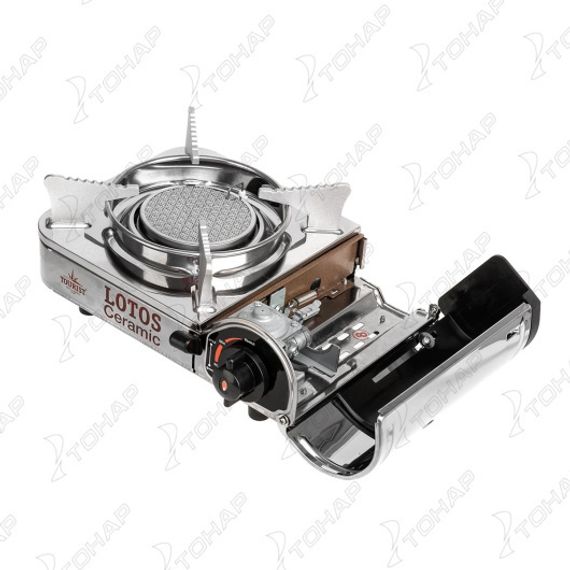 Плита газовая портативная в кейсе LOTOS CERAMIC керамическая (TR-350) TOURIST