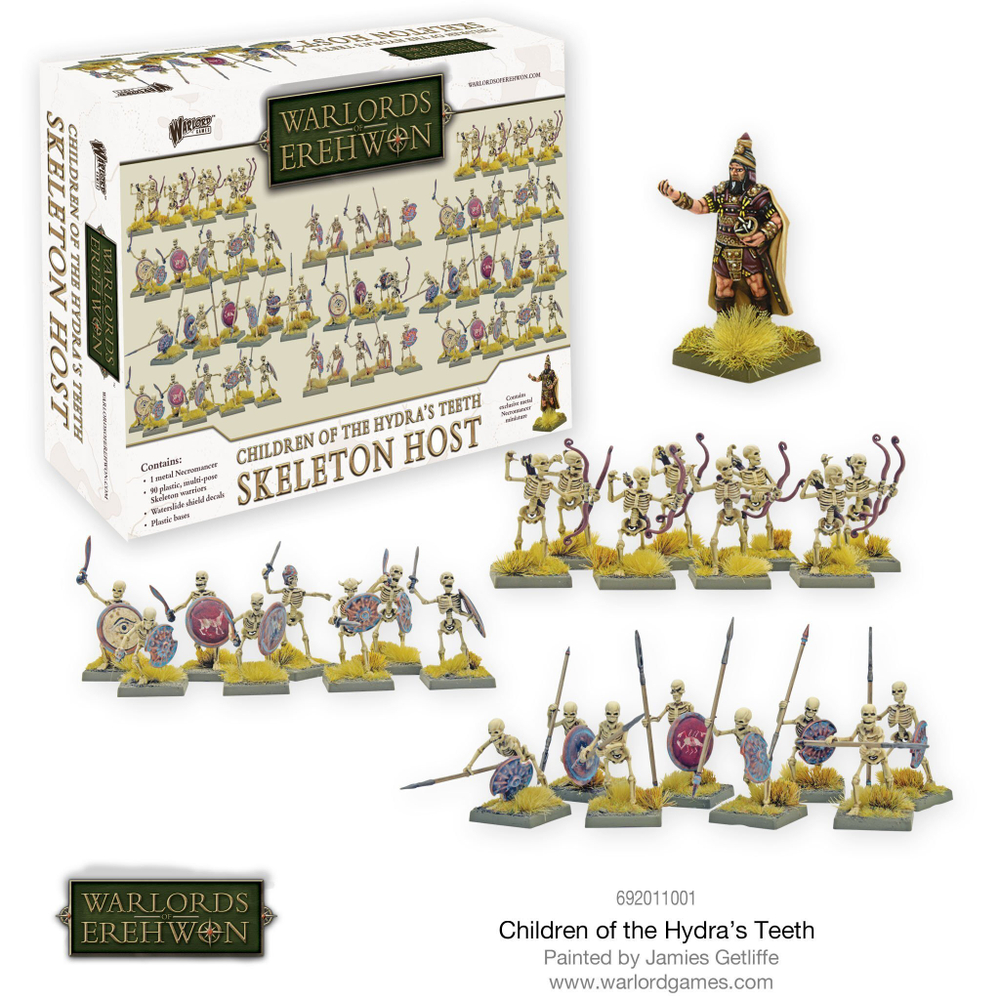 Warlord Children of the Hydras Teeth - Skeleton Host