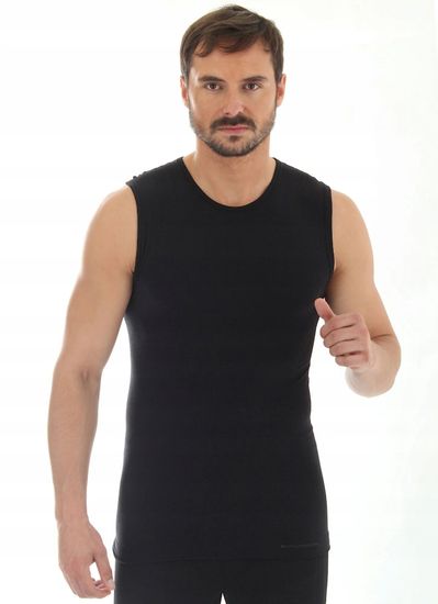 Термобелье майка мужская BRUBECK Comfort Wool SL10220