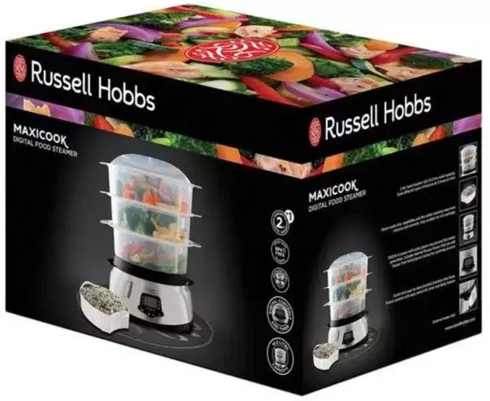 Пароварка Russell Hobbs 23560-56 3 Tier Digital Steamer (y)