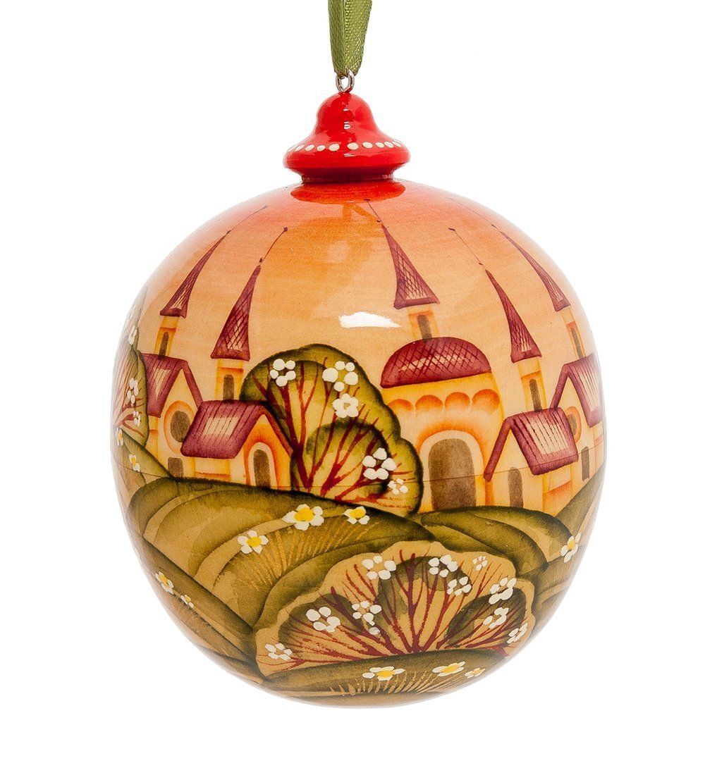 РД- 10/ 6 Елочная игрушка «Лето» художественная роспись