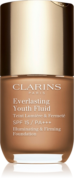 Clarins Everlasting Youth Fluid Foundation - Осветляющий тональный крем SPF 15, 30 ml