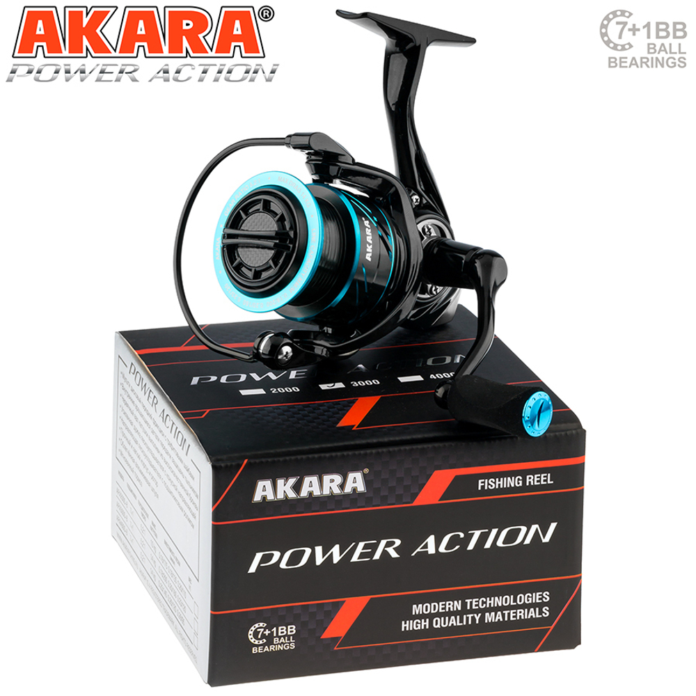 Катушка рыболовная Akara Power Action 7+1 bb