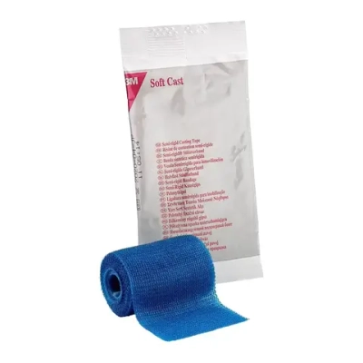 Бинт иммобилизирующий 3M Softcast 5х360 см синий полужесткий №10