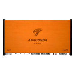 DL Audio Anaconda 4.90 | 4 канальный усилитель – купить за 14 490 ₽ | 2 Колонки.Ру - Гипермаркет автозвука