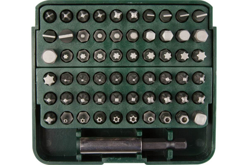 Набор бит с адаптером в пластиковом боксе KRAFTOOL Grand-16 61 предмет, Cr-V 26140-H61