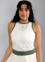 Женский топ RS Performance Tank - Mesh Court White/Court Green (232W004608/011)
