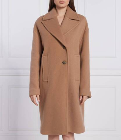 Хлопковое пальто inning Pinko - коричневый(1G1821 Z350)