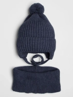 Шапка детская осенняя со снудом