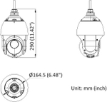 DS-I225 D 2Мп уличная поворотная IP-камера с EXIR-подсветкой до 100м, с MD 2.0