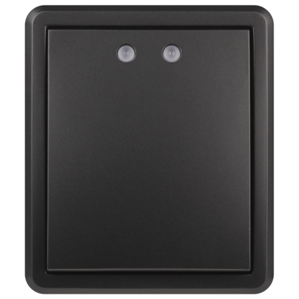 Выключатель ЭРА Эксперт 11-1202-05 с подсветкой IP20 10АХ-250В ОУ антрацит | Эра Эксперт