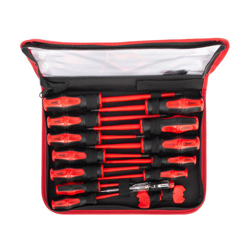 Набор диэлектрических отверток НИО-15 серия ПРОФИ КВТ