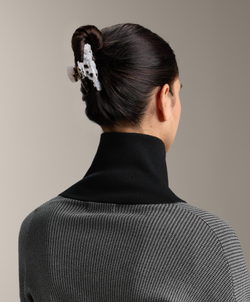 OYSHO Большая заколка для волос, линялый зеленый