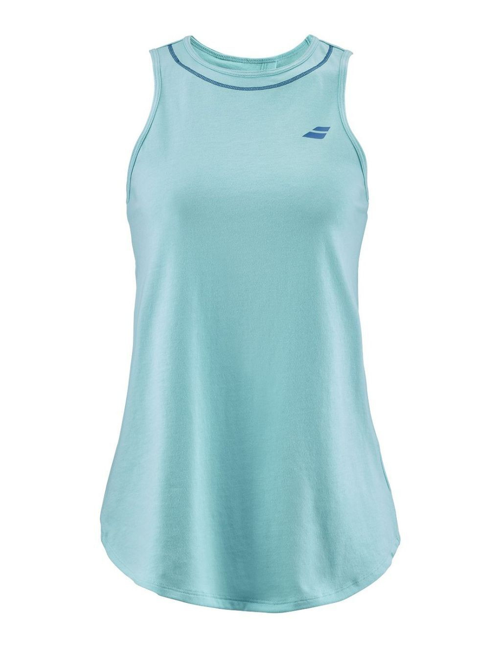 Женский топ теннисный Babolat Exercise Cotton Tank W - angel blue heather