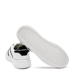 Кожаные кроссовки Karl Lagerfeld - белый(KL51426)