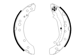 TEXTAR - 91068800-TET - Brake Shoe Set