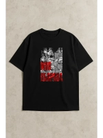 Футболка y2k оверсайз моя оборона