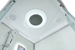 Душевая кабина AvaCan D Серия D5010 LED 100x100 с гидромассажем, с подсветкой
