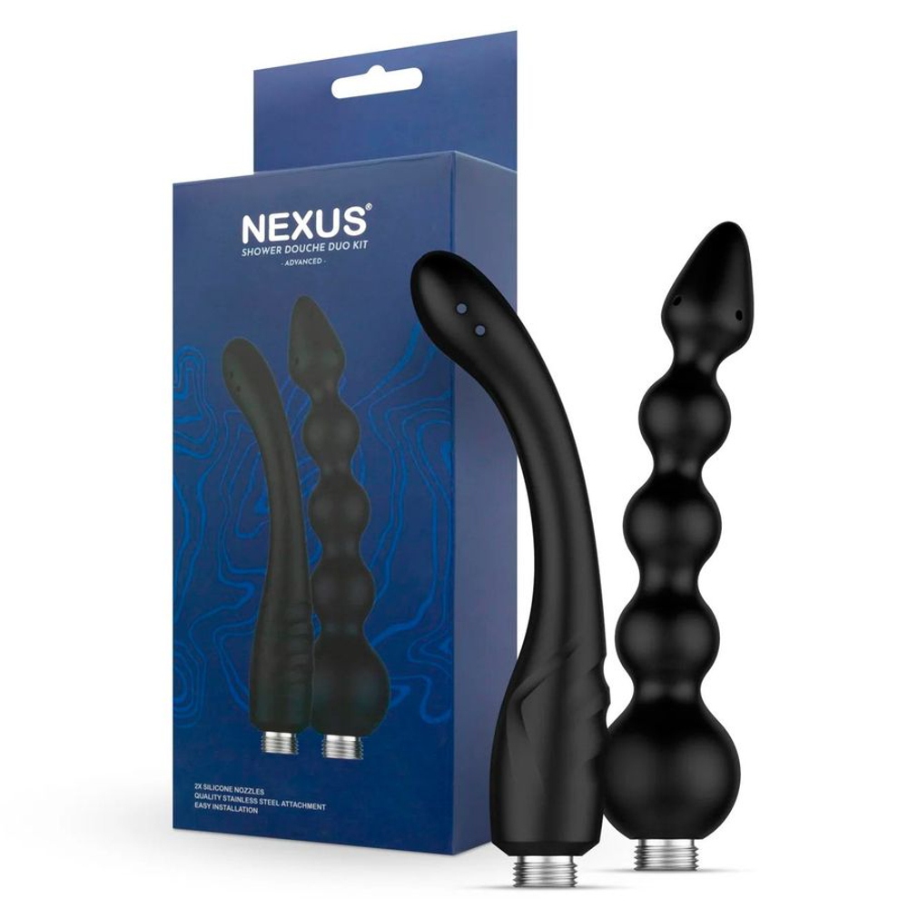 Nexus Advanced - Две насадки на Анальный душ