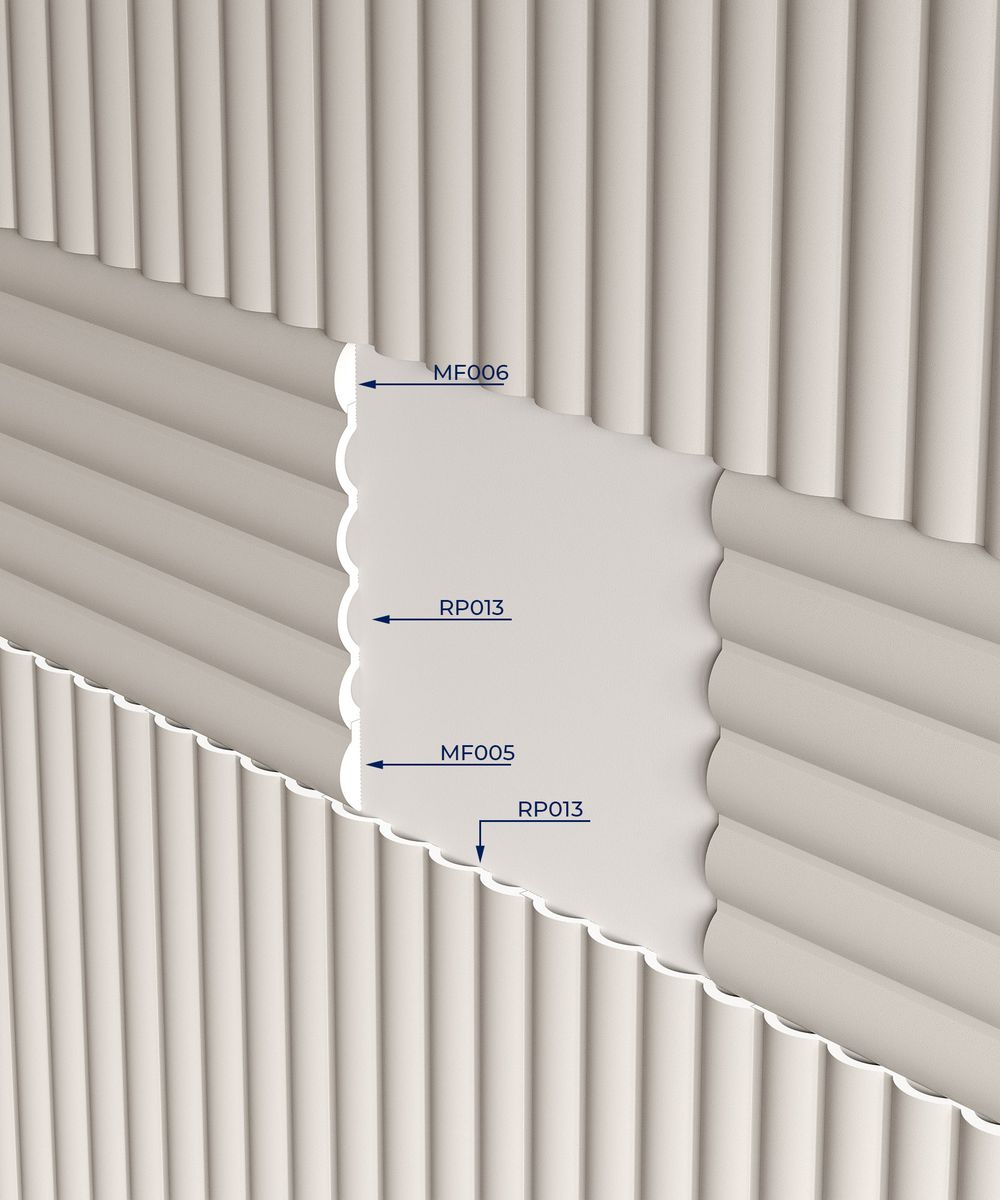 Молдинг финишный Ecopolymer, 35x12 мм