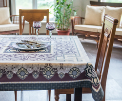 Скатерть 140x180 Blonder Home Broderick красная фото