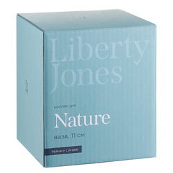 Ваза Liberty Jones Nature темно-синяя 9см