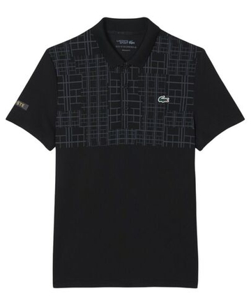 Теннисное поло Lacoste Tennis x Novak Djokovic - black