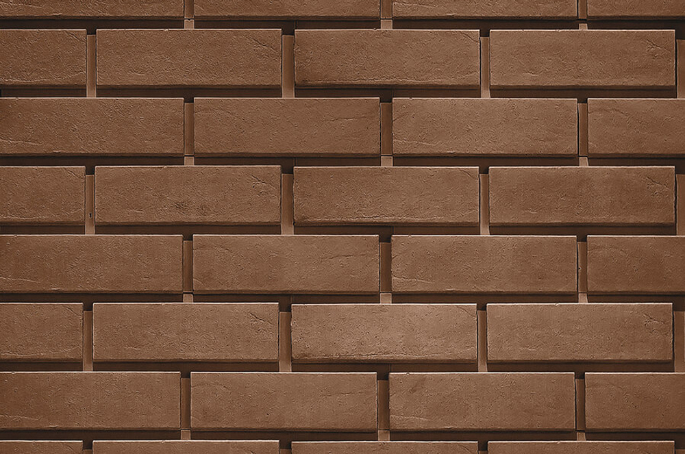 Навесной декоративный камень Каньон, коллекция Гладкий кирпич