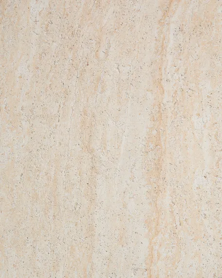 Уличный стол Drasi из бетона с отделкой под травертин, диаметр 122 см