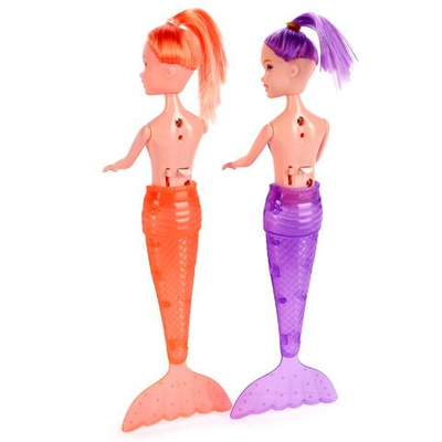 Кукла тип Модница Русалка 2шт с аксесс., блистер 789-3C