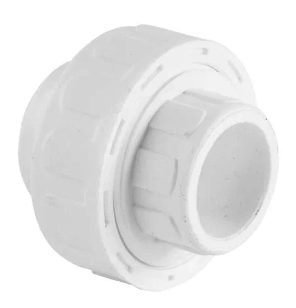 Муфта РР разъемная 32 (пласт.) белый (Tebo)