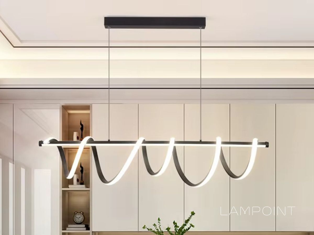 Люстра подвесная светильник светодиодный LED для стола, 100см