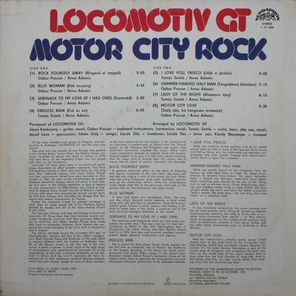 Locomotiv GT / Motor City Rock (LP)