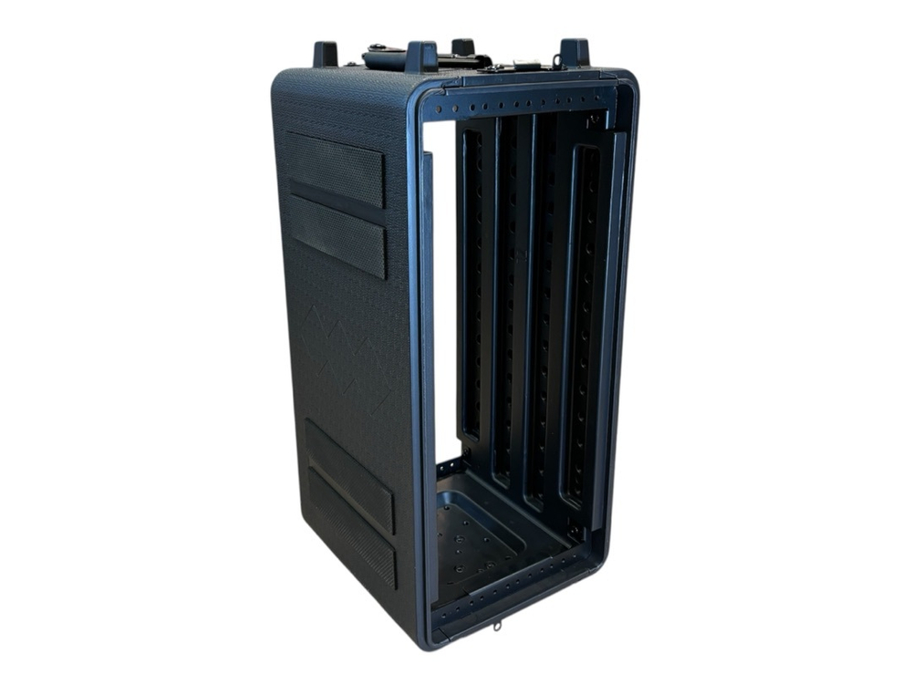 RACK LDPE | Короткий рэковый кейс 4 юнита 260мм +сумочка+ложемент в крышке| LDPE RACK4U260 | Внутр. размеры 485*240*185мм