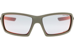 Спортивные очки GOG Ellbrus / Matt Green-Black / Photochromic Red Lens