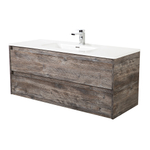 Тумба подвесная с раковиной BelBagno KRAFT-1200-2C-SO-PP