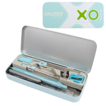Готовальня 10 предметов "XO mate" в метал. Футляре HA6418-1