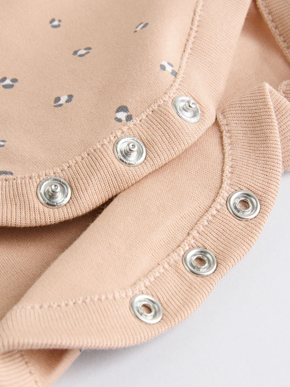 Боди с коротким рукавом для малышей Next E19-748, 3 шт., Бежевый, Светло-коричневый