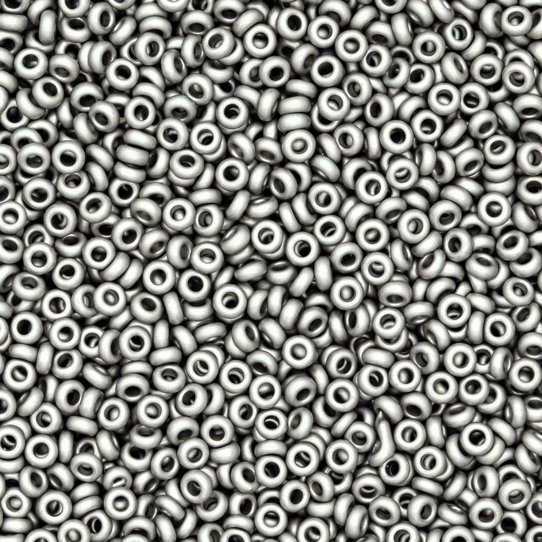 Японский бисер TOHO Demi 11/0 (№566), металлизированный, непрозрачный матовый