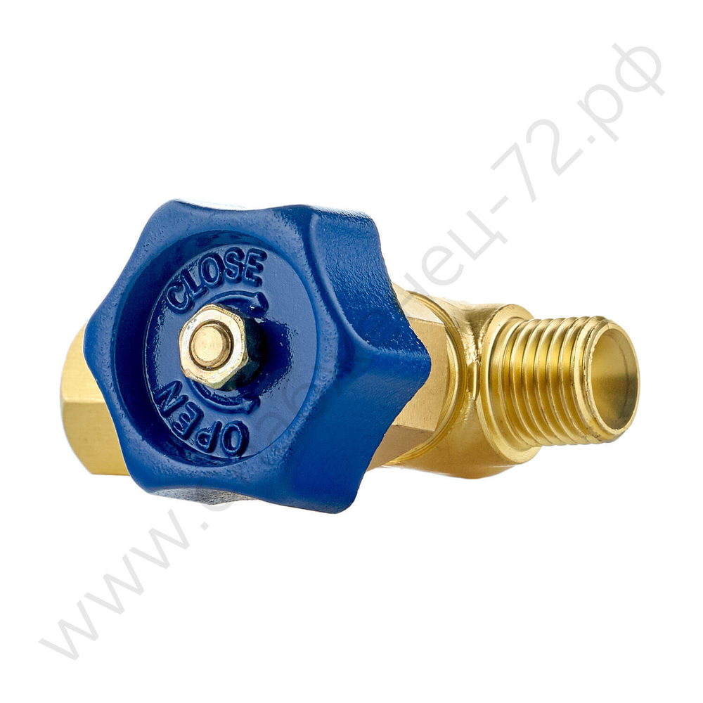 Вентиль кислородный для установки на газовый коллектор