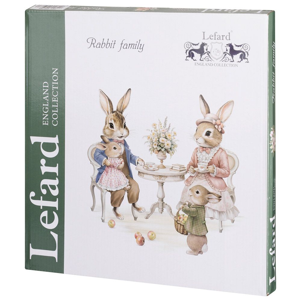 ТАРЕЛКА ОБЕДЕННАЯ LEFARD "RABBITS FAMILY" 25,5 СМ